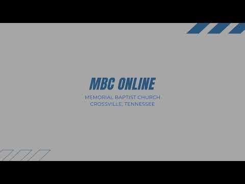 Memorial Baptist Church Crossville Live Stream