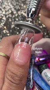 1.2K views | Clear Nail Extension with a Nail Form  It is Ready for some Shaping & Painting  How should I finish this Nail?! #nails #nailart #beautyhacks #satisfying #satisfyingvideo #DIY | Ilysmnail | Facebook