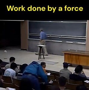 Work done by a force ⚡ #science #math #STEM #physics | Cephas Mg