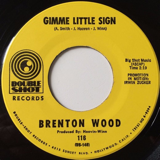 Brenton Wood - Gimme Little Sign
