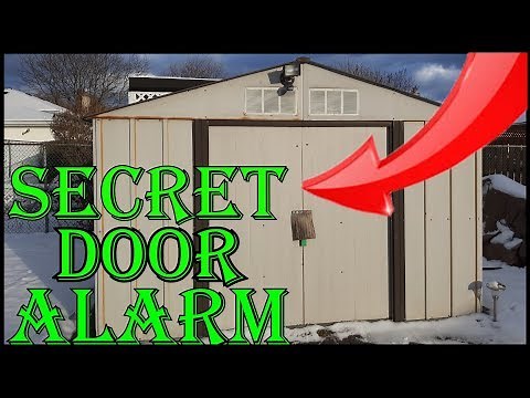 Secret Security Alarms For Steel Sheds