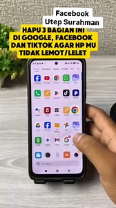 5.9K views · 650 reactions | Yang punya hp RAM kecil lakukan sekarang juga #tutorial #tipsandroid #android #reelsviral #rellvideo #ᴊᴀɴɢᴋᴜᴀɴʟᴜᴀs | Utep Surahman | Facebook