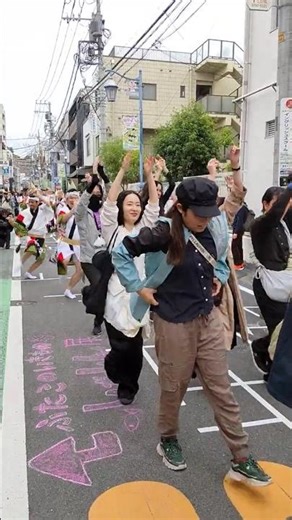 一回だけ講習を受けたド素人の人達 #awaodori #阿波踊り #華純連
