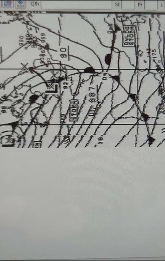 Shortwave HF Radio Weather Fax in FLDIGI