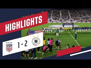 USWNT vs. Germany: 1:00 Highlights - Nov. 10, 2022