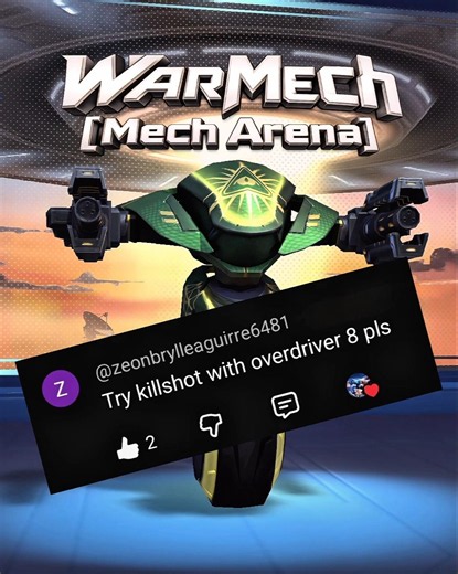 Killshot + Overdriver 8 🔥☠️ [Mech Arena Gameplay] #killshot #overdriver #gameplay