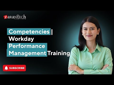 Competencies | Workday Performance Management Training | ZaranTech