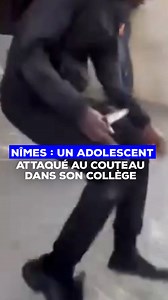 1.7M views · 10K reactions | Un adolescent âgé de 13 ans a été blessé à coups de couteau lundi après-midi près de son collège situé à Nîmes (Gard).  Un suspect, mineur de 16 ans, a été rapidement interpellé. | TF1 INFO | Facebook