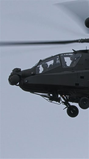 Apache Time 🇬🇧 AH64 crew doing what AH64 crew do #aviationreels #ah64 #apache #armyaircorps #apacheguardian | Turn 'n' Burn