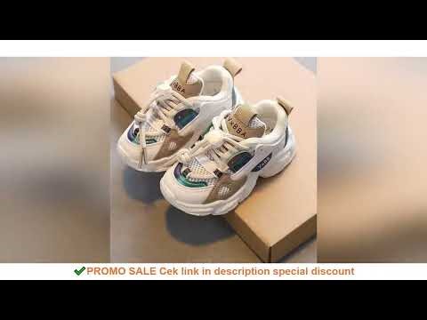 Size 21-36 Baby Toddler Shoes For Boys Girls Breathable Mesh Little Kids Casual Sneakers Non-slip Ch