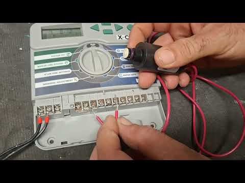 Σύνδεση ηλεκτροβάνες ποτίσματος με τον προγραμματιστή