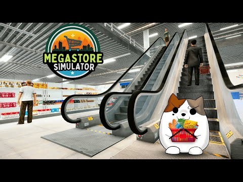 Megastore Simulator Full Game First Look! | New Department Store Sim!