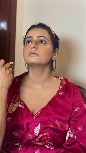 Nervous bride crying on her big day, got ready then