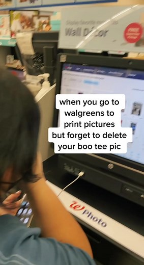 anxiety is chronic but this a$$ is iconic 🍑🤫 #yikes #pics #walgreens #photoprint