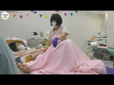 [Vaginal Birth Document] Samejima Bonding Clinic Staff Birth – Surrounded by Working Friends – (T...