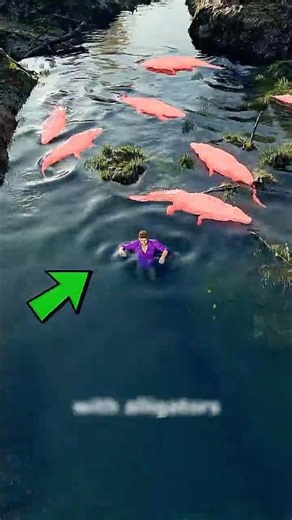 Fell Into Alligator-Infested Water? Don’t Swim—Do THIS to Survive!? 😁
