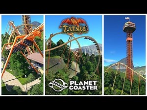 Planet Coaster: Tatsu - Six Flags Magic Mountain (Recreation)