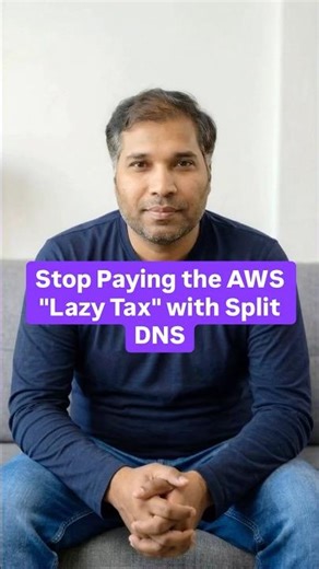 Stop Paying the AWS "Lazy Tax" with Split DNS #aws #route53 #finops #securecloud #devops