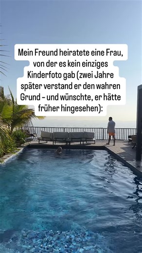 Max und Savva on Instagram: "1️⃣ Am Anfang fiel es niemandem auf. Keine Bilder aus der Kindheit, keine Geschichten über früher, keine Fotos bei Familienfeiern. Sie lächelte, wechselte das Thema, wirkte normal. Wer fragt schon nach Kinderfotos, wenn alles andere scheinbar passt? 2️⃣ Erst nach der Hochzeit bemerkte mein Freund, wie konsequent sie ihre Vergangenheit mied. Keine Namen, keine Orte, keine Erinnerungen. Als wäre ihr Leben erst ab einem bestimmten Punkt gestartet. Nicht geheimnisvoll – 