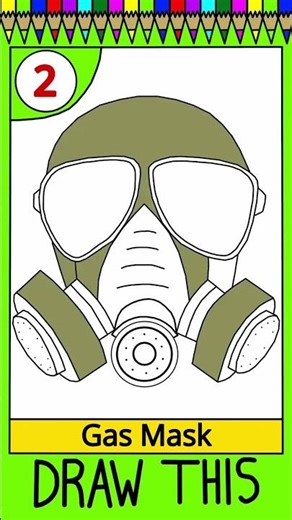 “Pictionary Challenge: Gas Mask! #shorts"
