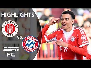 BUNDESLIGA RECORD BROKEN 💥 St. Pauli vs. FC Bayern | Bundesliga Highlights | ESPN FC
