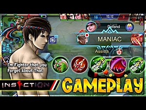 How to Carry Toxic Team With Chou | MANIAC Solo Rank Gameplay | iNSECTiON immune God? | MLBB ✓