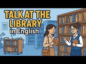 Talking About the Library in English | English Learning Podcast for Practicing Speaking & Listening