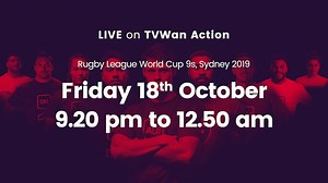 639 reactions · 14 shares | Lock in your calendar- 18th & 19th October! Catch the Rugby League World Cup 9's Action in Sydney- LIVE on TVWAN Action on your Digicel TV or Opt in to a 3 day PlayGo Premium Plan for only $10 tala to watch the games on your smartphone with PlayGo! Sign Up for a TV Plan at any Digicel store & enjoy exclusive LIVE telecast of various sports tournaments! | Digicel | Facebook