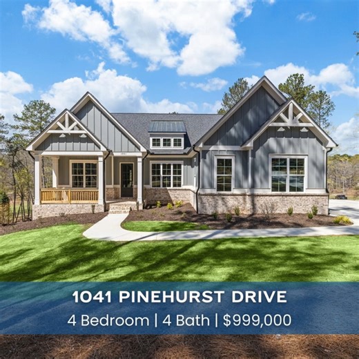 Best New Home Value in Harbor Club! This brand-new Emmeline plan by Waterford Homes offers stunning golf views, a light-filled gourmet kitchen, a cathedral-beamed great room, and amazing outdoor living options with a screened porch and fireplace. The terrace level adds extra bedrooms, baths, a recreation room, and storage, plus a 3-car garage and all of Harbor Club’s top amenities. Don’t miss your chance to call Harbor Club home! Contact Kathy Philips, Director of Sales, at 404-863-9628 or kathy