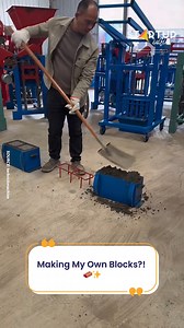 I made cinder blocks in minutes with this mold 🧱🔥 | Startup Selfie