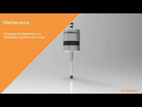How to movie - Changing the batteries in a machine tool spindle probe