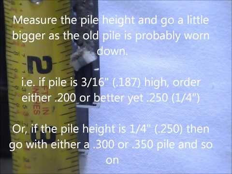 How to measure weather stripping for windows and sliding doors