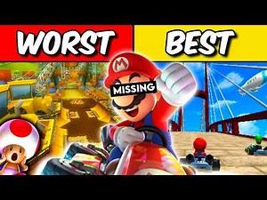 Ranking All 70 Tracks NOT In Mario Kart 8 Deluxe