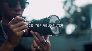 K&F CONCEPT 58mm Center Field Split Diopter Effect Filter Keeps The Focus, Multi-Layer Coated Subjects Center Opening Focus Filter for Camera Lens