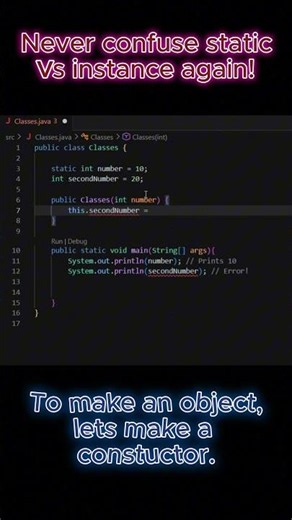 Static Vs Instance Explained