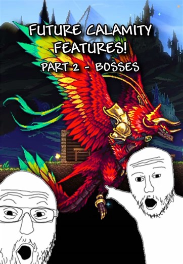 FUTURE CALAMITY UPDATES: BOSSES #calamitymod #terraria #fyp #gaming | Terraria