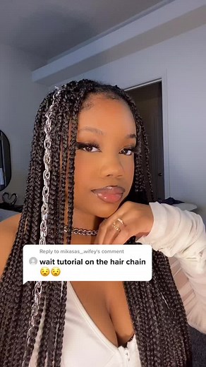 Alt Hairstyle Tutorial: Chain Hair Braids for Black Girls