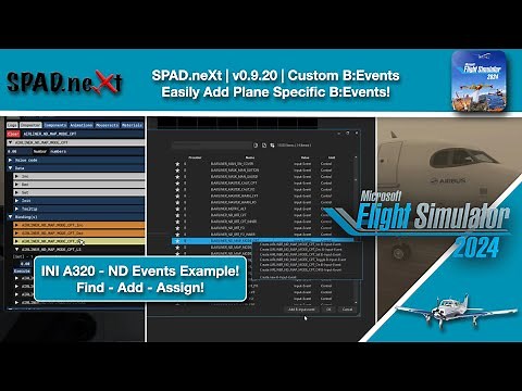 MSFS 2024 | SPAD.neXt v0.9.20 + | Add Custom B:Events