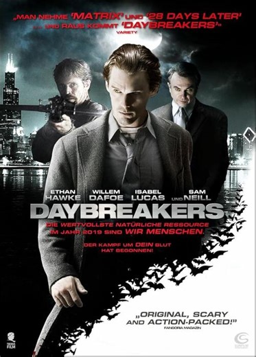 Daybreakers (2009) ⭐ 6.4 | Action, Horror, Science-Fiction