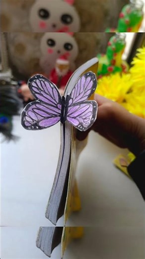 Cute Butterfly Bookmark DIY 🦋 | Best Craft Idea for Beginners
