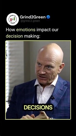 How emotions impact our decision making #trading #daytrading #trader #forextrading #forex