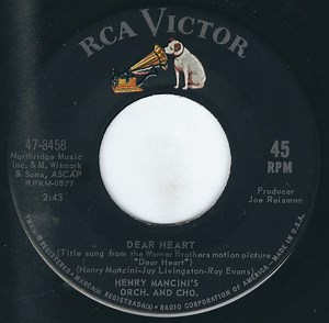 Henry Mancini's Orch. And Cho. - Dear Heart