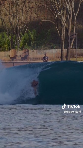 Mike Stewart Body Surfing at Jacare Beach