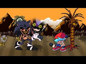FNF vs Sonic EXE D Sides - Too Slow but Lord X sings it