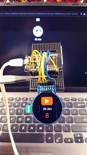 I Built a Live YouTube Subscriber Counter with ESP32