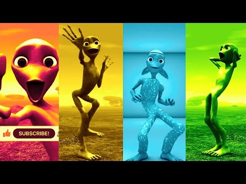 Alien Dance VS Funny Alien 🎯| Dame Tu Cosita Dance 🚀| Funny Alien Dance Song 2025