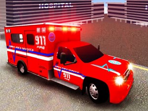 Play Ambulance Driver | Free Online  Games. KidzSearch.com