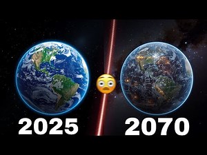Earth in 2025 vs 2070 🌍 | The Future of Our Planet