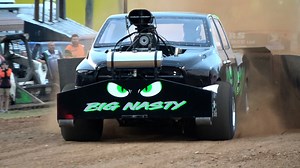 A tough class of Super Modified 4WD Trucks competing at the 2023 TNT Truck & Tractor Pull Championship Pull in Sevierville, TN from the Friday night session. | BB Pulling Videos