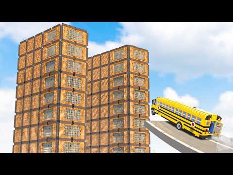 Dynamic Building vs Big & Small Cars - Teardown